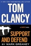 Penguin Clancy, Tom & Greaney, Mark / Support and Defend / Signed First Edition Book