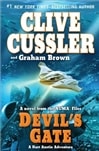 Putnam Cussler, Clive & Brown, Graham /  Devil's Gate / Double Signed First Edition Book