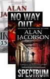 Norwood Press Jacobson, Alan / The Karen Vail Trilogy Vol. 2 w/ Slipcase: Inmate 1577, No Way Out, Spectrum / Signed Limited Edition Book