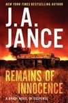 Jance, J.a. / Remains Of Innocence / Signed First Edition Book