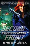 unknown Rucka, Greg / Perfect Dark: Second Front / Signed First Edition Trade Paper Book