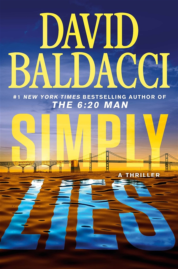 Simply Lies by David Baldacci Signed First Edition Book