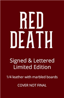 Red Death | Jacobson, Alan | Signed & Lettered Limited Edition Book