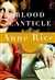 Rice, Anne | Blood Canticle | Signed First Edition Copy